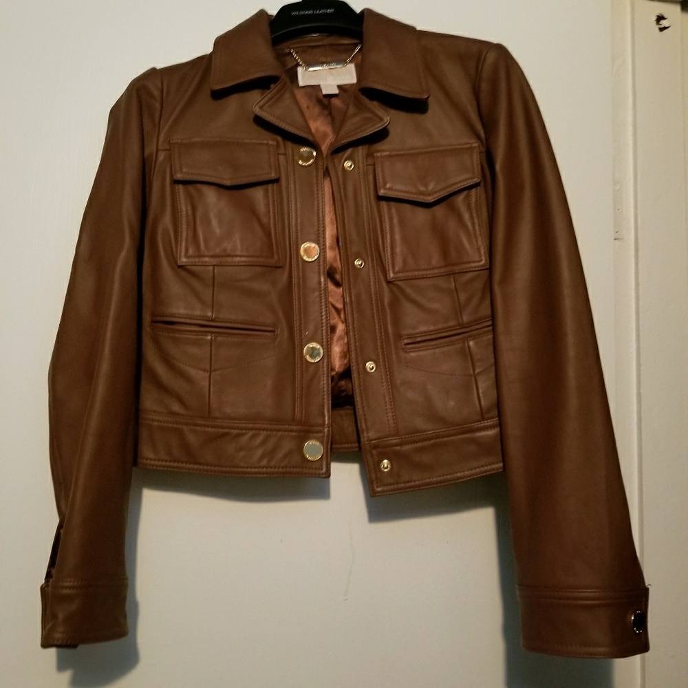 Leather jacket No sharing